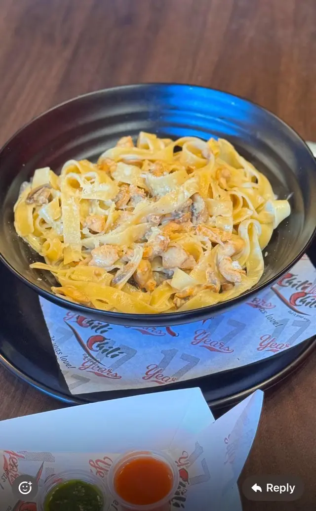 Fettuccine With Chicken
